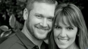 Taya Kyle, with her husband Chris.